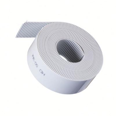 China High Quality Durable White Color ATP10 Special Tooth Form Polyurethane PU Endless Belt for sale