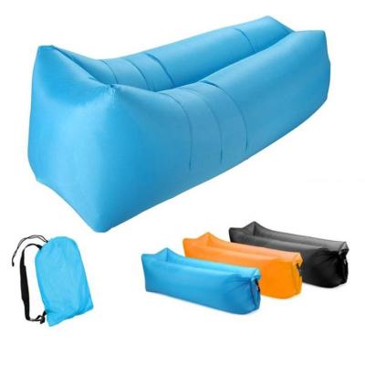 China Pancake Style Sofa Inflatable Outdoor Air Sofa Chair Lazy Sleeping Bag for sale