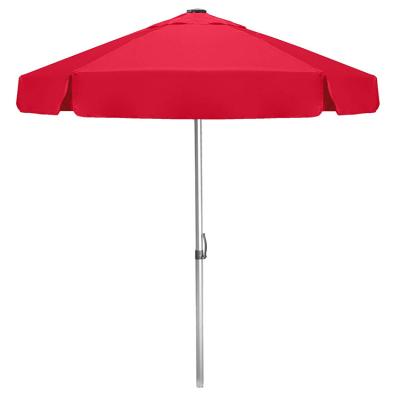 China Large Size Outdoor Furniture 4M Outdoor Patio Umbrella Restaurant Garden Parasol for sale