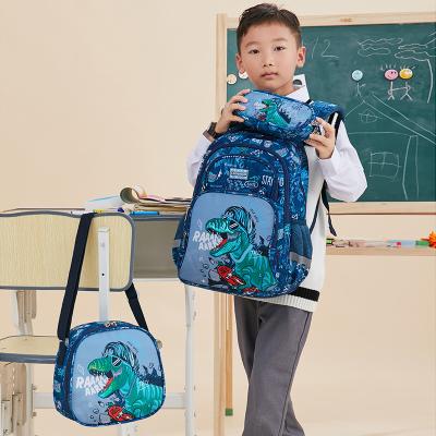 China Waterproof Lunch Box Kids School 3 In 1 School Bags Wholesale Backpacks For School Customizable for sale