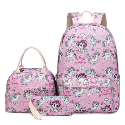 China Large Capacity 3 In 1 Kid School Bags High Quality Kids Lunch Bags For School Kids for sale