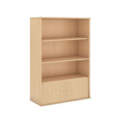 China MORDEN WOODEN BOOKCASE foldable WITH STUDY TABLE for sale