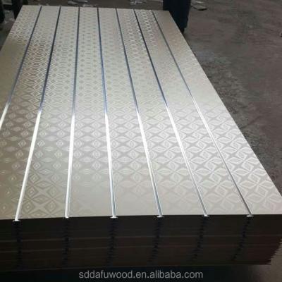 China Interior fluted plywood for sale