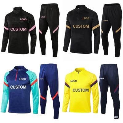 China Square 21/22 club jerseys football kits soccer team training kits wholesale customer jerseys pants jacket coat football uniforms for sale