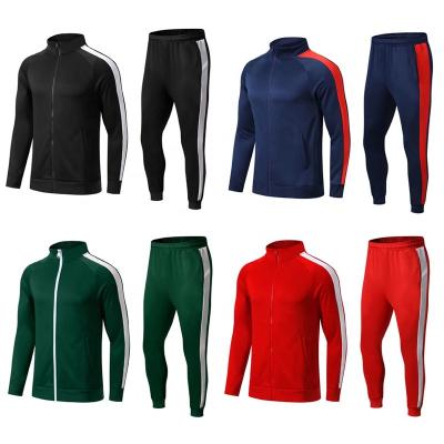 China Moisture wicking Wholesale Sporting Wear Quality Clubs All Training Tracksuit Men's Football Club Long Sleeve Football Soccer Jacket for sale