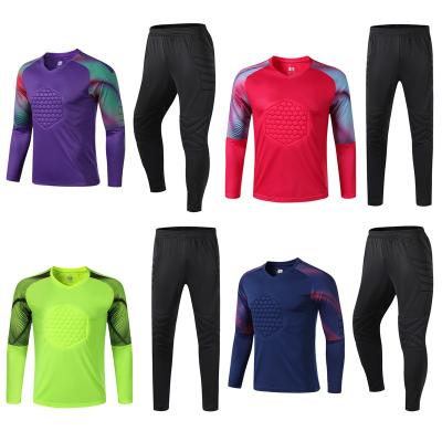 China Sets wholesale thailand quality goalkeeper club soccer singlet shirts football uniforms set sports soccer wear football training shirts for sale