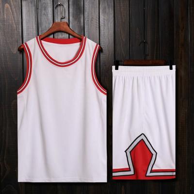 China Breathable Brand On Sale Polyester Stripes Pattern Plus Size Quick Dry Basketball Wear for sale