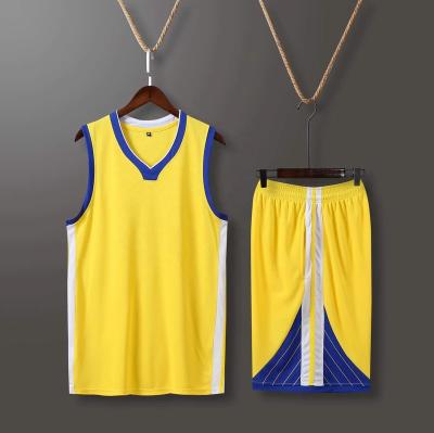 China Breathable Custom Your Own Team Youth Basketball Uniforms Reversible Basketball Tank Top Set For Sports Wear for sale