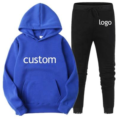 China Sportswear Two Piece Unisex Jogging Suit Winter Breathable Sportswear Various Styles With Logo for sale