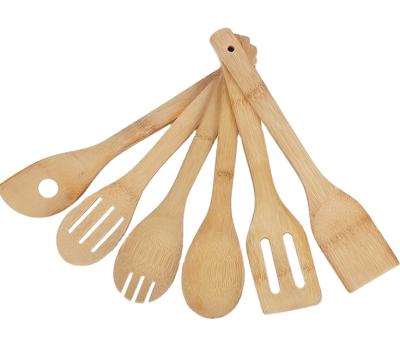 China Combohome Sustainable Spoon Bamboo Spoon And Forking Kitchen Bamboo Spoon for sale