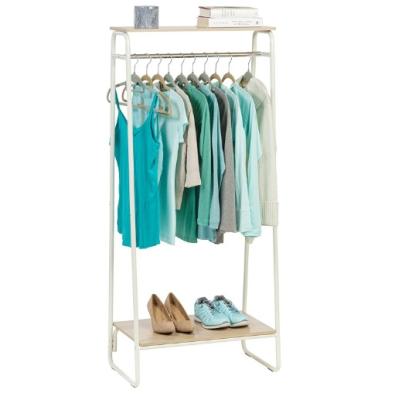 China Combohome Environmental Wooden Retail Garment Rack Clothes Rack Display Garment Hanger Rack for sale