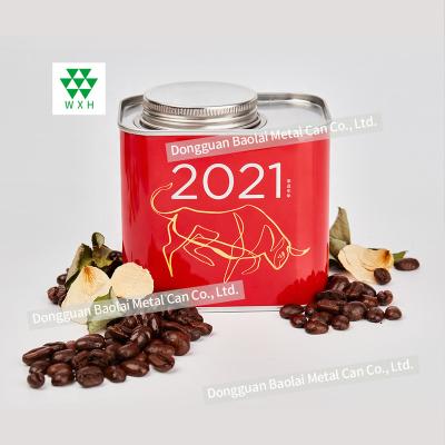 China OEM 150g 5oz New Style Coffee Food Tin Packaging Luxury Coffee Packaging Custom Coffee Packaging for sale