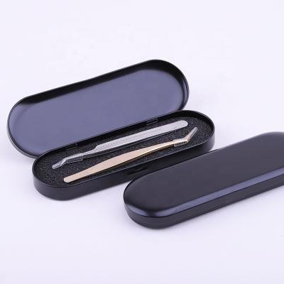 China Custom Mini Hinged Tin Metal Pencil Case Food Nipper Storage Containers Gift Box Makeup Brushes Organizers Nail Clippers for sale