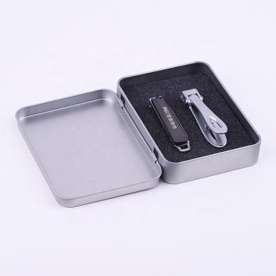 China Custom DIY Food Laser Engraving Designed Frosted Tin Containers Tin Box With Clear PVC Window Rectangular Lid for sale