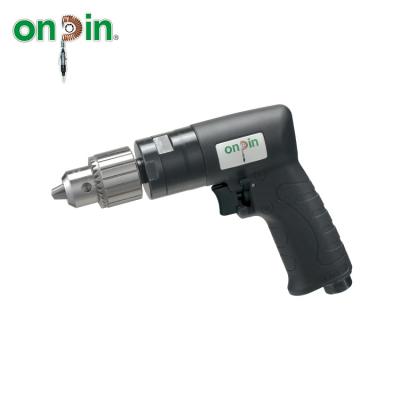 China Hand Held Gear Pneumatic Reversible Air Drill 10 Mm / 3/8