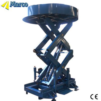 China CE Approved Marco High Scissor Lift for Building Crane Carrying Capacity Weight Level for sale