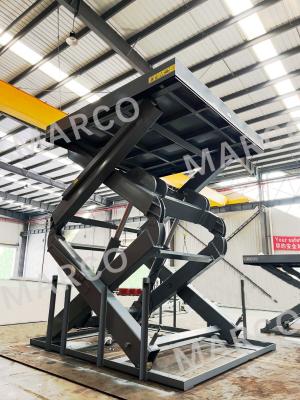 China M6.5-100270-D22HK 10 Ton Heavy Duty Hydraulic Scissor Lift Table for Loading Dock for sale