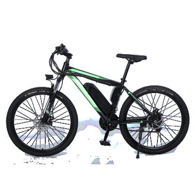 China Aluminum alloy e bikes 2021 mountain city electric bike lithium battery electric bicycle for sale