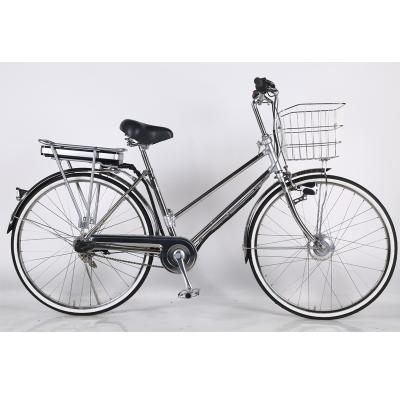 China Mountain steel electric bike ISO9001 city electric hybrid bike 26 inch e-bike for sale for sale