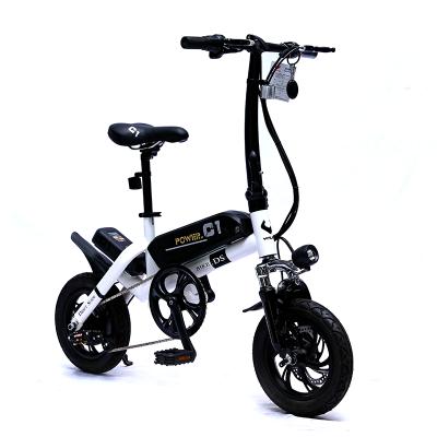 China Aluminum Alloy Popular Electric Bike 350w Folding Adult Electric Bicycle E-Bike for sale