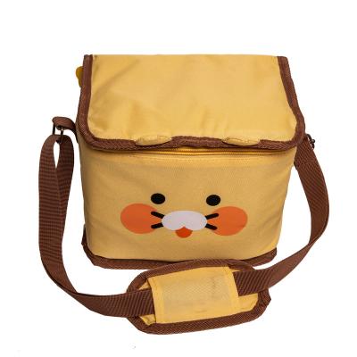 China Cartoon Thermal Kids Insulated Lunch Beer Ice Cooler Bag Box Insulation Lunch Bag Leakproof Cooler Tote Bag for sale