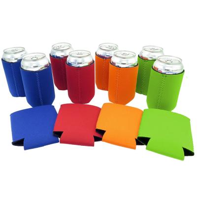 China Waterproof Custom Empty Neoprene Standard/Empty Stubby Can Holder Koozy Neoprene Slim Beer Can Sleeve Cover for sale