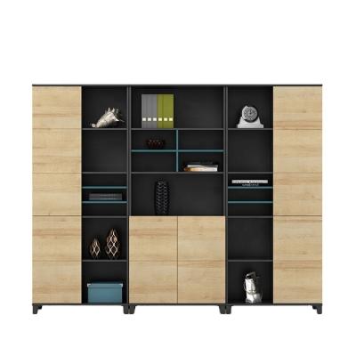 China Modern Design Office MFC Surface File Cabinet Set Office Furniture Extendable Book Cabinet for sale