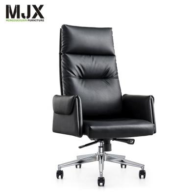 China (Height)Adjustable Leather Chair Salon Office Chair With Massage Function for sale