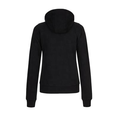 China New Products Antibacterial Hot Women's Anti-Wrinkle Zipper Hoodies Sweatshirt for sale