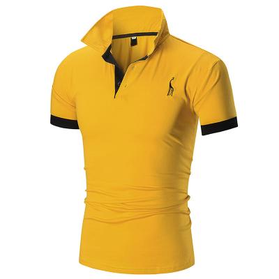 China Wholesale High Quality Plain Anti-wrinkle Plain Casual Golf Simple Logo Custom Men Polo Shirt For Men for sale