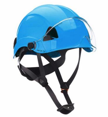 China ABS HDPE de Helm van de Bosbouwveiligheid met Vizier Harde Ansi Z89.1CE EN397 Te koop