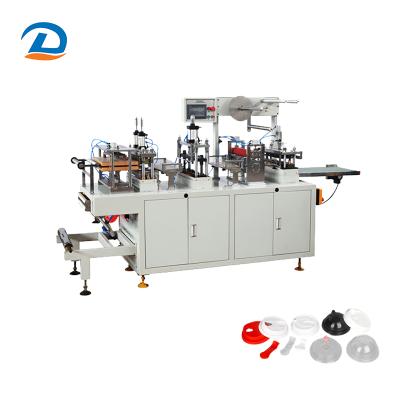 China Hotels China PS Disposable Plastic PET Cup Lid Forming Machine Plastic Thermoforming Machinery for sale