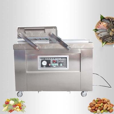 China Local Double Chamber Food Dried Fruit Food Specialty Machine Suction Vacuum Sealing Machine for sale