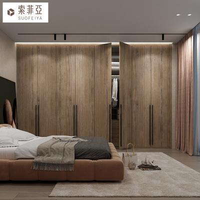 China Environmental High End Closets Systems Clothes Cabinet Furniture Luxury Design Large Swing Wardrobes for sale