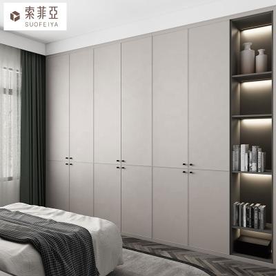 China (Size)Adjustable Ready Made Modern Furniture L Shape Cabinet Storage SUOFEIYA Designs Fit In Wardrobes Wooden Cabinet for sale