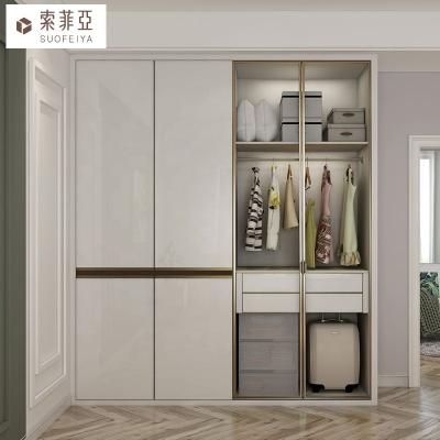 China (Size)Adjustable Modern Cabinet Sydney Wardrobe Closet Bedroom Furniture Cheap Wardrobe From SUOFEIYA Almirah for sale