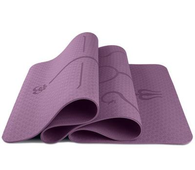 China Wholesale Yoga Pilate Exercise Factory PU Yoga Sweat-absorbent Non-slip High-end Thick Mat for sale