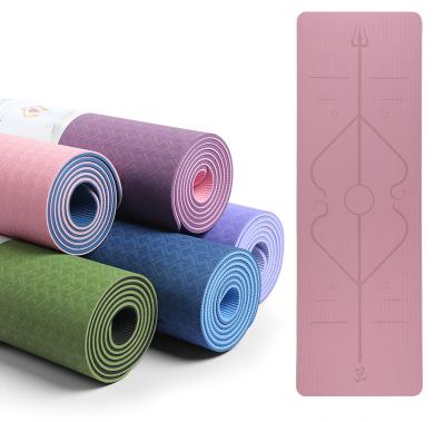 China Hot high-end eco-friendly strip saleChina factory outlet strip yoga mat Amazon for sale