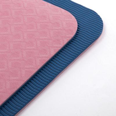 China High Quality Customizable Color Double Logo Double Layer Tape 6mm Thick Tape Yoga Mat for sale