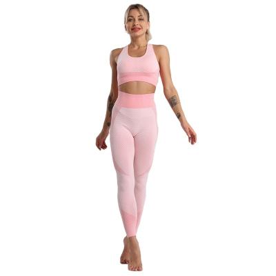 China Antibacterial best quality sports yoga bra at good price with padding seamless pump fitness yoga for sale