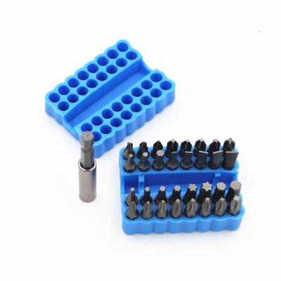 China Solid Chrome Vanadium Steel (CRV6150) 33pc Multifunctional Screwdriver Set With Head Screwdriver Drill for sale