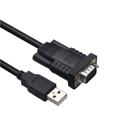 China Wholesale computer machine/mail/label printer/cash register/scanner micro USB to RS232 converter cable usb AM male to db9 cable control cable for sale