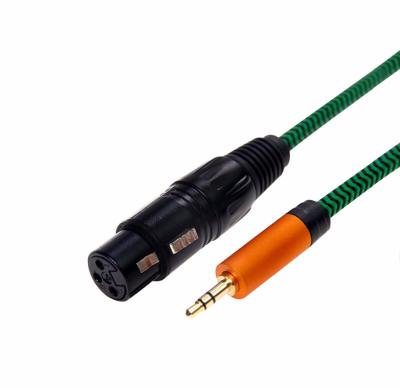 China Hot Selling 3.5mm Stereo DVD Player to Female XLR Cable XLR Microphone Cable XLR CABLE for sale