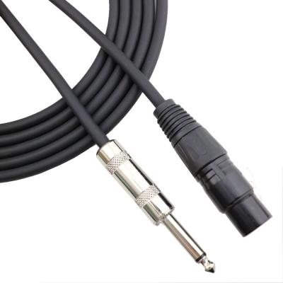 China Microphone OEM or ODM High Grade XLR 3.5MM Snake Low Noise Audio Patch Cable XLR Microphone Guitar Audio Cable for sale