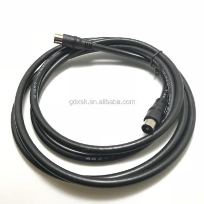 China Low Loss HD Television CCTV Cable RG59 RG6 Coaxial Cable CCTV Cable For CCTV/digital television/computer male to female for sale