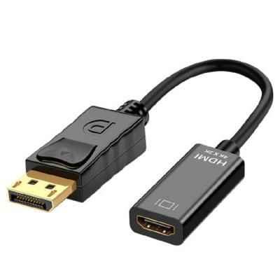 China DP 8K 1.4V HD Male To Male Premium Looking Metal Displayport Aluminum Casing Cable DP To HDMI Adapter for sale