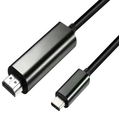 China High Speed ​​USB Mobile Phone/MB/Computer TYPE C TO HDMI CABLE 1.8M 4K Video Audio for sale