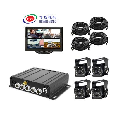 China Mobile GPS/3G/4G/WIFI Support 4CH AHD 720P/1080P DVR/Optional 3G 4G WiFi GPS MDVR with Car/Bus/Truck/Vehicles Camera Recorder Waterproof for sale