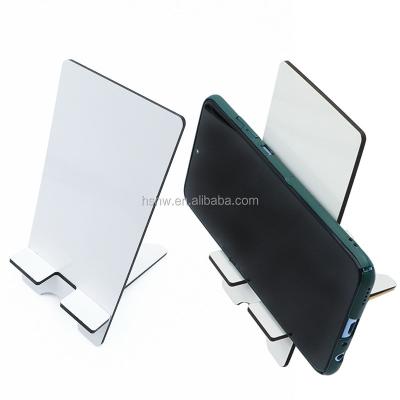 China Cell Phone Holder 2020 New MDF Holder Blanks Sublimation Phone Holder for sale