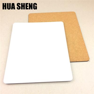 China 3mm Gloss Sublimation Blank MDF Moisture Proof Sheet With Cork for sale